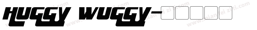 HUGGY WUGGY字体转换